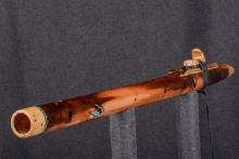 Mountain Mahogany Native American Flute, Minor, Low F-4, #U4G (5)